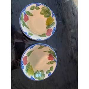 Franciscan Orchard Glade set of 2 fruit Berry Bowls